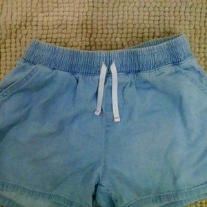 Expandable Denim Shorts